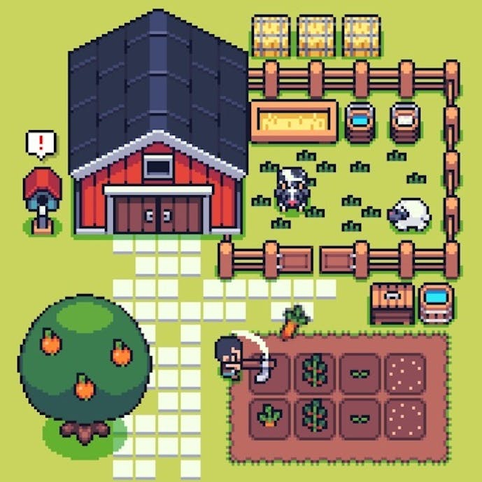 ミニミニ農園 - 牧場ライフ & 農園ゲームその1