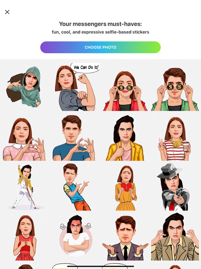 ToonMe アバターメーカーその8