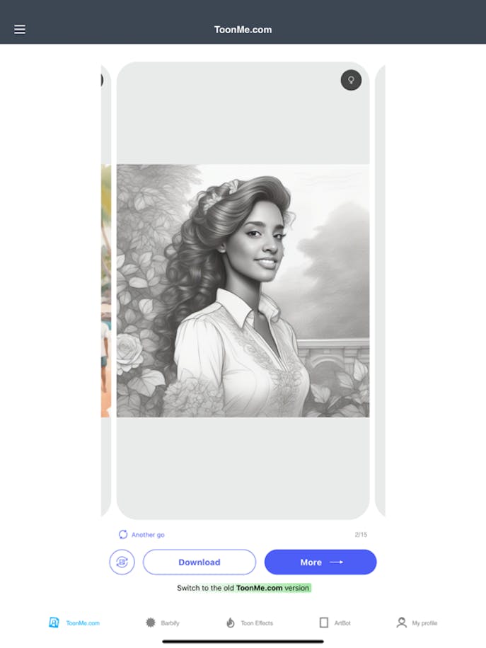 ToonMe アバターメーカーその7