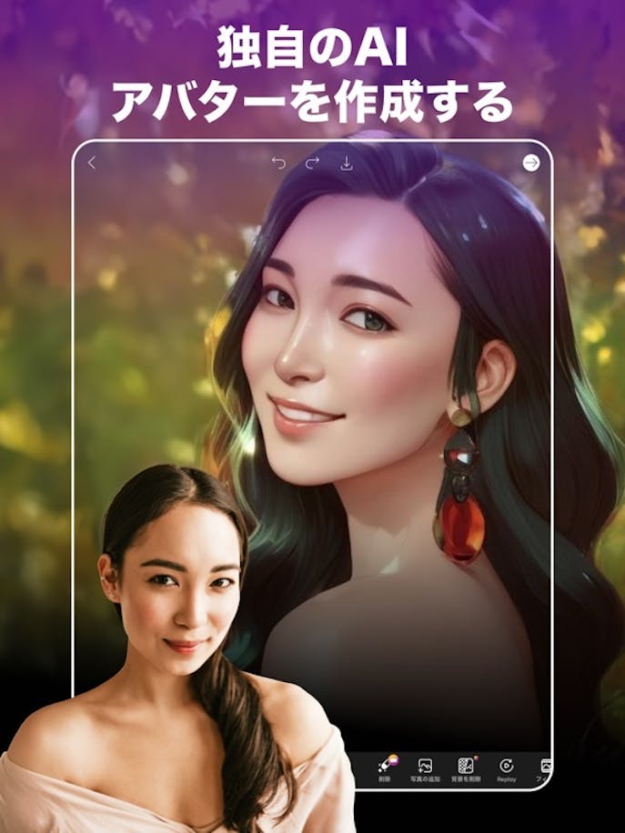 Picsart 写真加工、AIイラスト & 動画編集その8