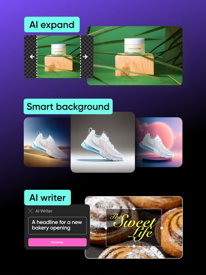 Picsart 写真加工、AIイラスト & 動画編集その3