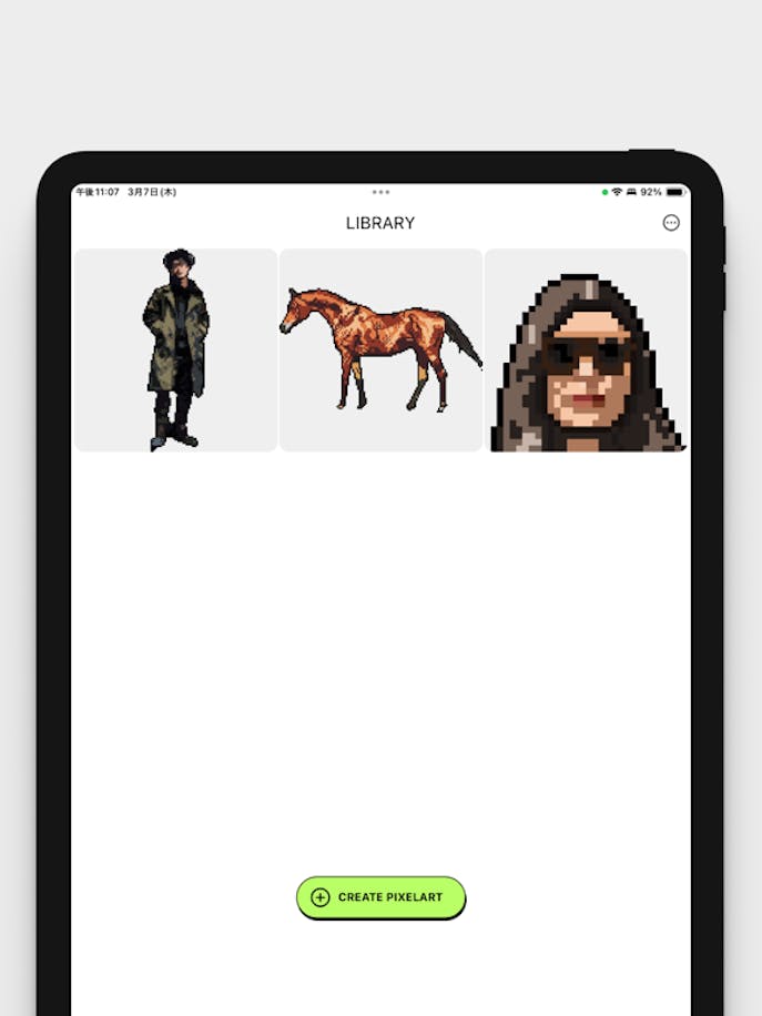 ピクセルミー: 似顔絵ドット絵メーカー,画像からAIが変換その6