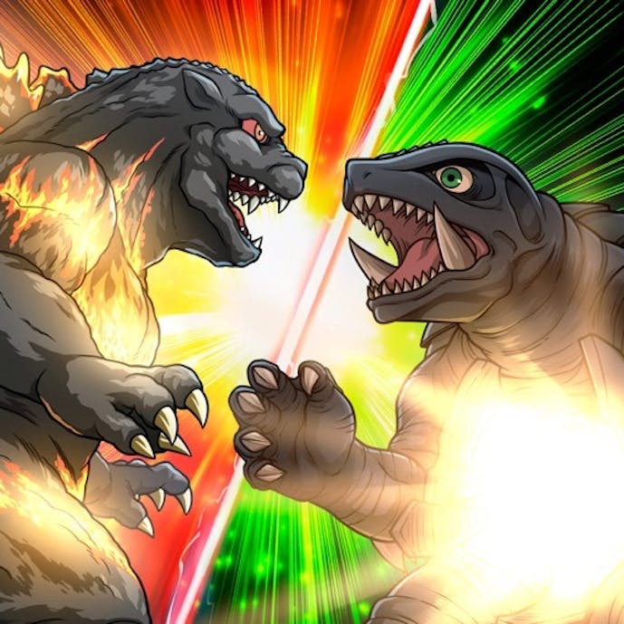 ゴジラバトルライン／GODZILLA BATTLE LINEその1