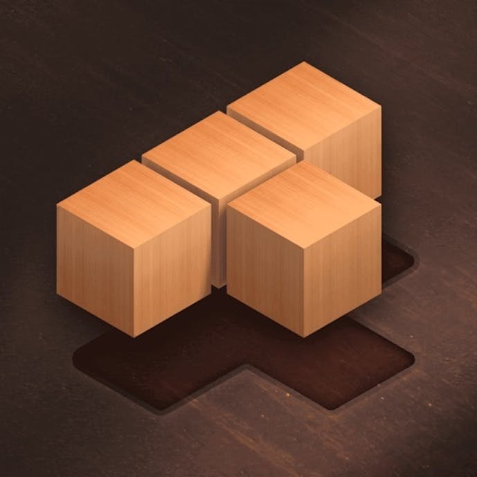 Fill Wooden Block Puzzle 8x8その1