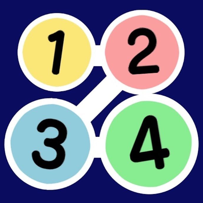 1234 つなげるパズルその1