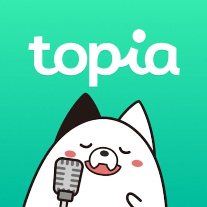 topia(トピア)バーチャル&歌ってみた ライブ配信アプリその1