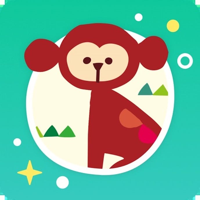 ゆびつむぎ - タッチ絵遊びアプリその1