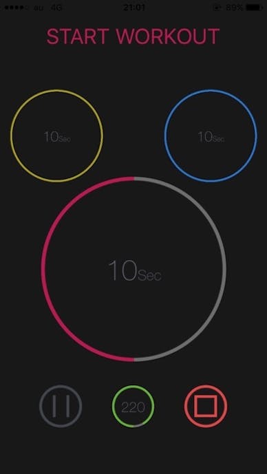 HIIT & Tabata Timer - タバタタイマーその2