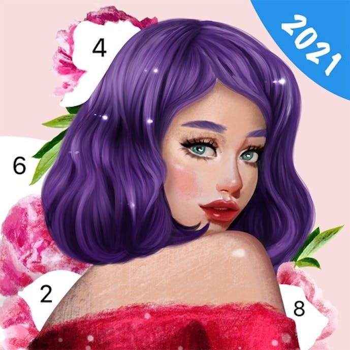 大人のための塗り絵 - Relax Colorその1