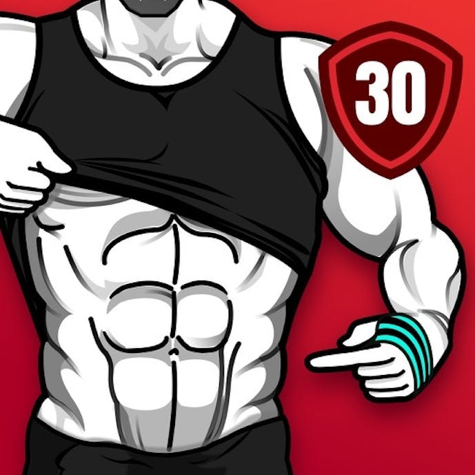 30日でシックスパック - 腹筋ワークアウトその1