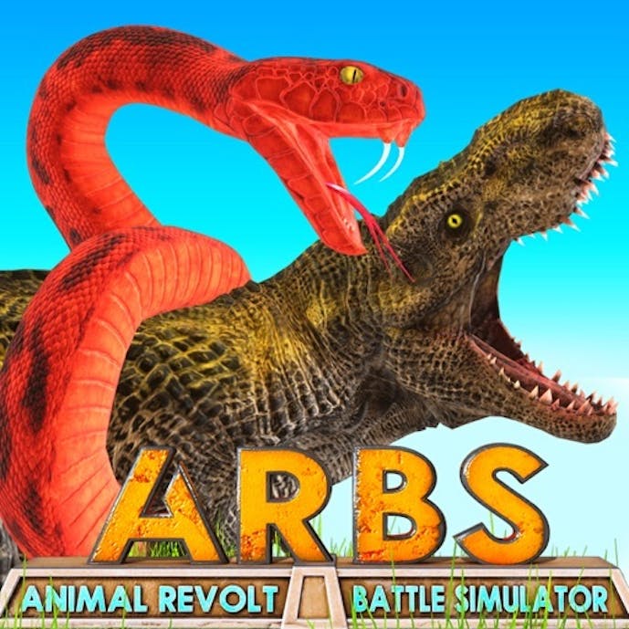 アニマルレボルトバトルシミュレーター: 恐竜とゴジラの戦いその1