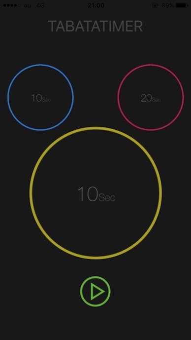 HIIT & Tabata Timer - タバタタイマーその3