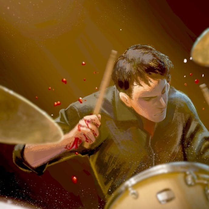 DrumKnee 3D ドラムセット - ドラムの演奏を学ぶその1