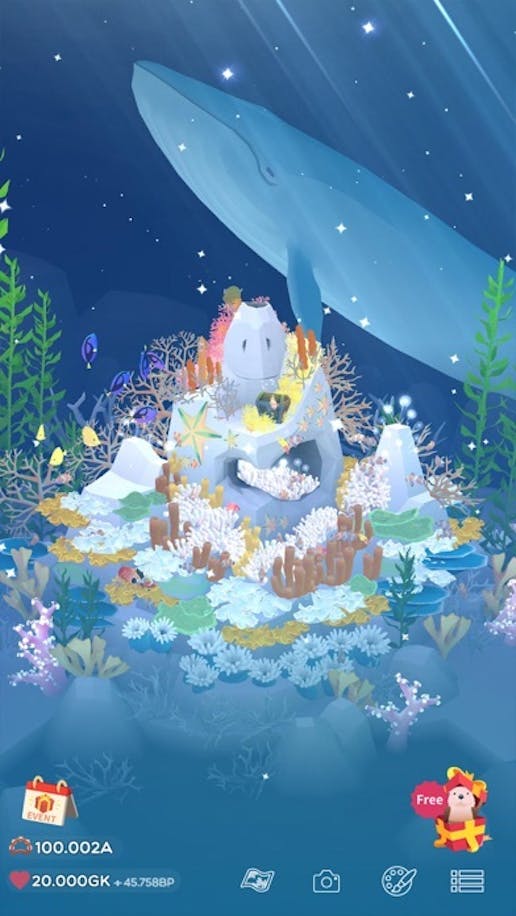 アビスリウム - タップで育つ水族館その3