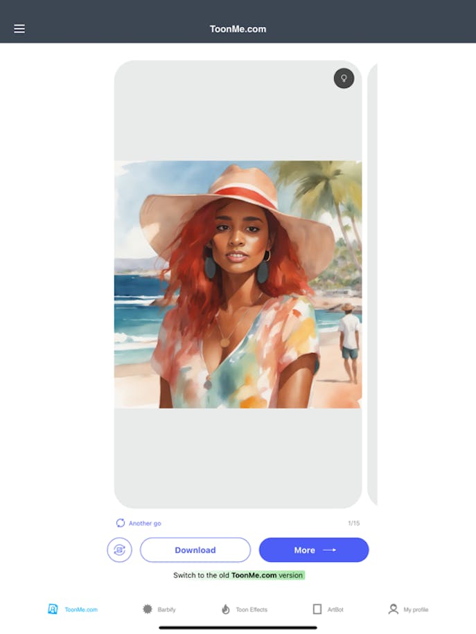 ToonMe アバターメーカーその6