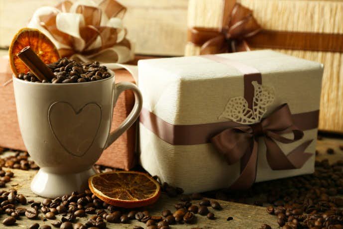 女友達にクリスマスプレゼント贈りたいコーヒ・紅茶