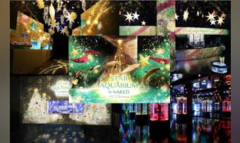 「水族館×プロジェクションマッピン...