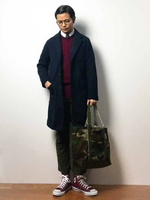 男らしい重厚感を演出 ハイカットスニーカーのメンズコーディネート特集 Smartlog