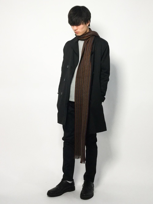 赤マフラーはコーデの 差し色 に最適 おしゃれなおすすめ冬コーデ7選 Smartlog