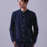 ネイビーシャツのメンズ着こなし術。知的で大人っぽいおしゃれコーデ9選