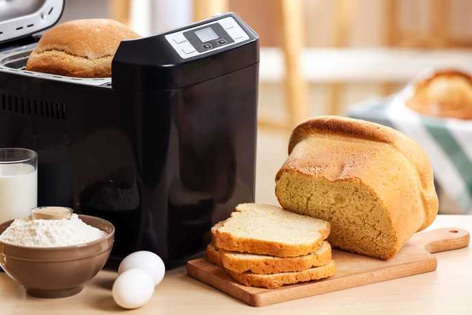 GOPAN 自動パン焼き器です。お米で出来ますよ - キッチン家電