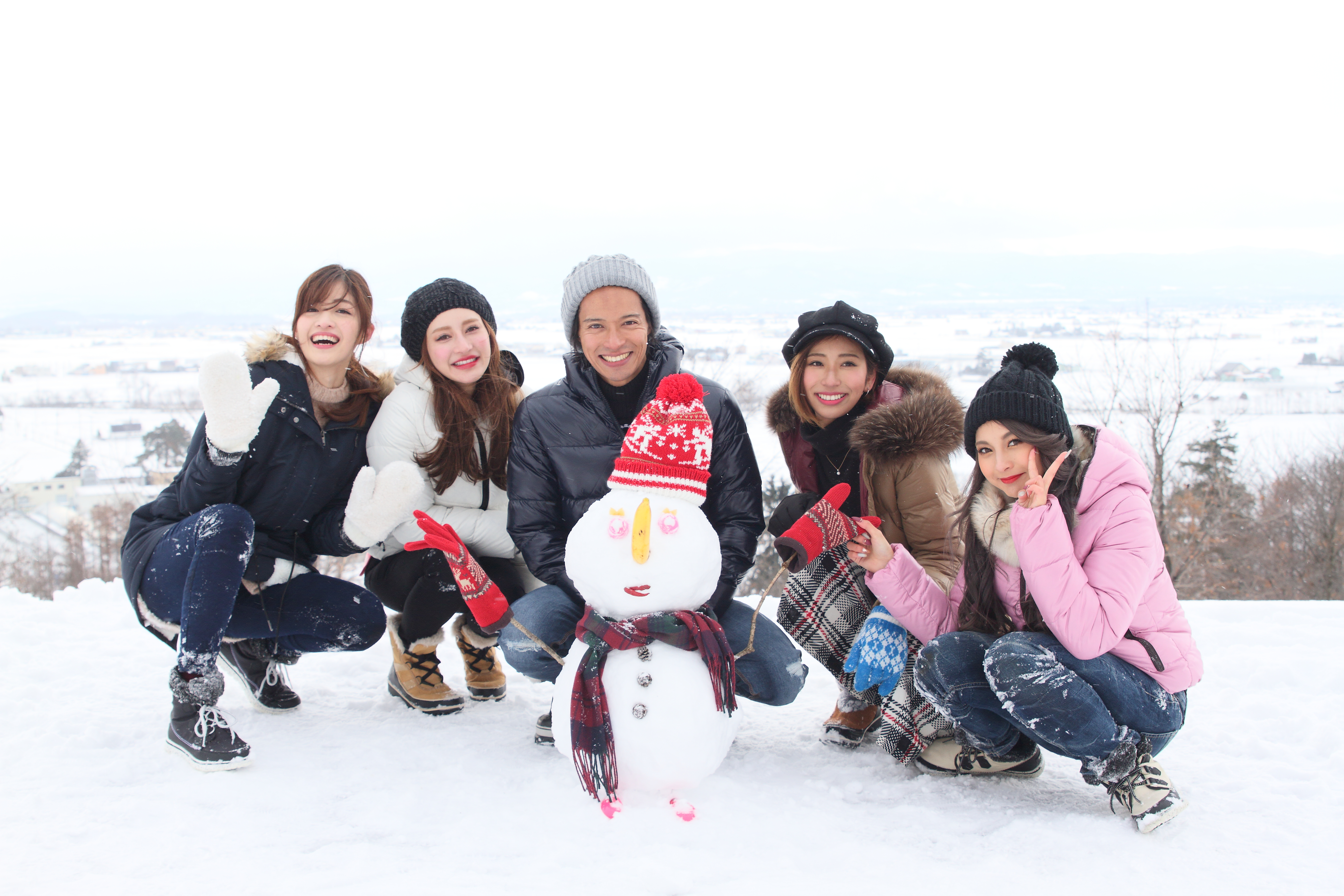 バチェラー久保裕丈雪山ファッション
