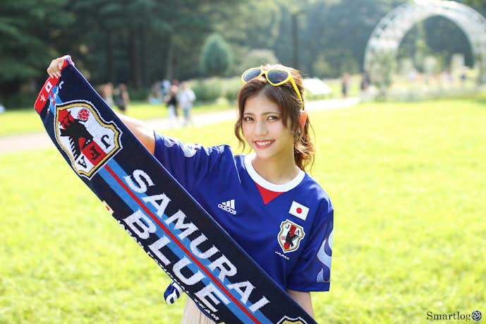季節で変わる美女特集 8月はサッカー日本代表応援女子 頑張れ ニッポン Smartlog