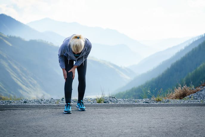 膝の痛みの防止や体力作りには登山トレーニングが必要