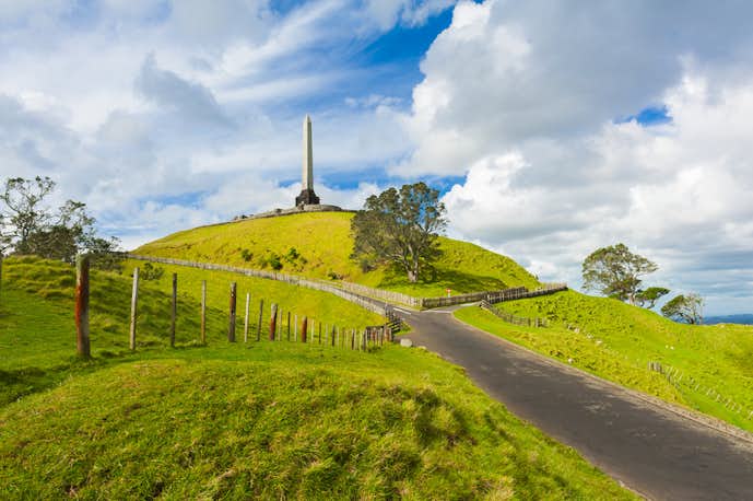 ニュージーランドのおすすめの観光スポットにワントゥリーヒル
