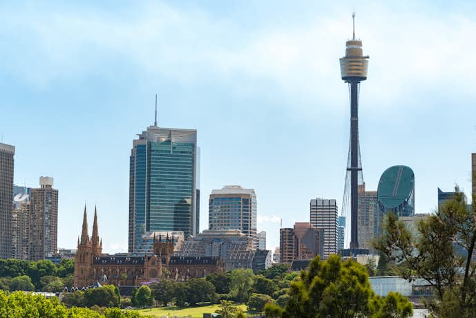 オーストラリアのおすすめの観光スポットにシドニータワー