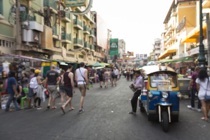 バンコクのおすすめ観光名所「カオサン通り」
