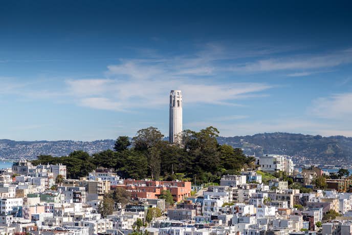 サンフランシスコのおすすめ観光スポット「コイトタワー」