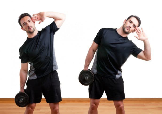 腹筋を鍛えるダンベルメニュー 筋トレ効果を上げるトレーニング方法とは Smartlog