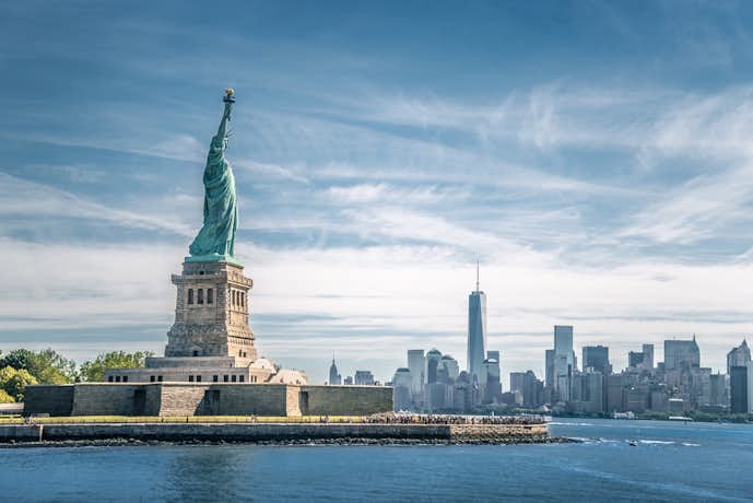 ニューヨークのおすすめ観光スポット「自由の女神」