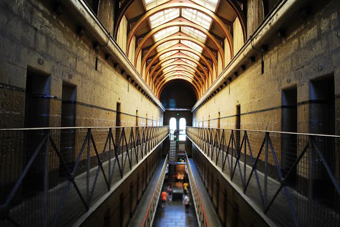 オーストラリアのおすすめの観光スポットに旧メルボルン監獄