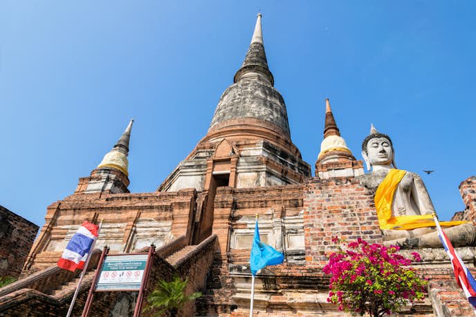 タイ・アユタヤのおすすめ観光名所「ワット・ヤイチャイモンコン」