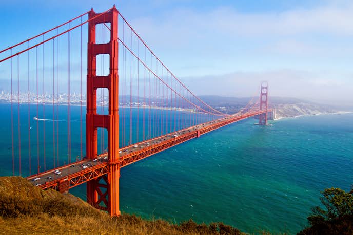 サンフランシスコのおすすめ観光スポット「ゴールデンゲートブリッジ」