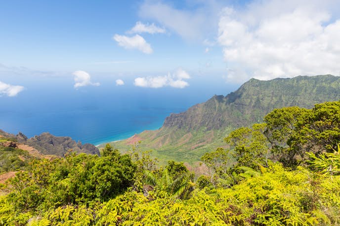 ハワイ・カウアイ島のおすすめ観光スポット「ナパリコースト」