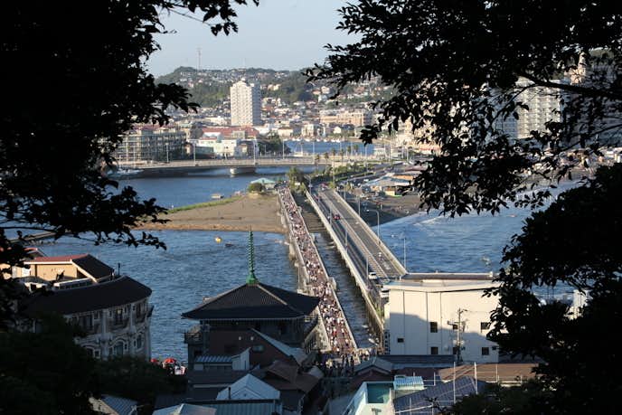 江ノ島でおすすめの観光地は弁天橋