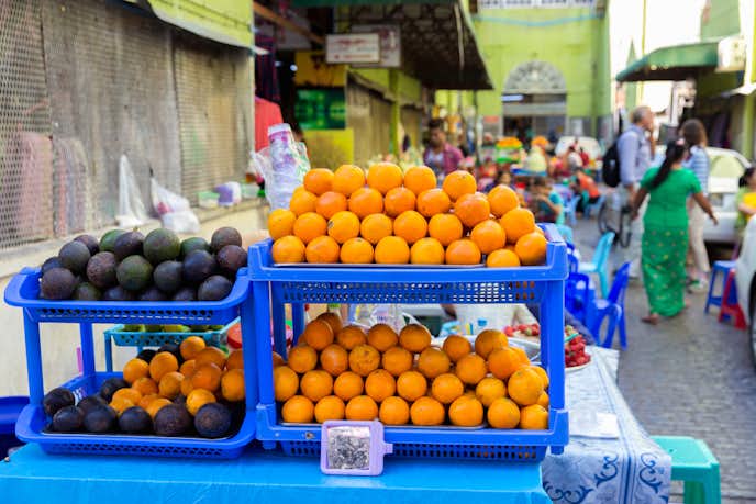 ミャンマーでおすすめの観光地はボージョ―アウンサンマーケット
