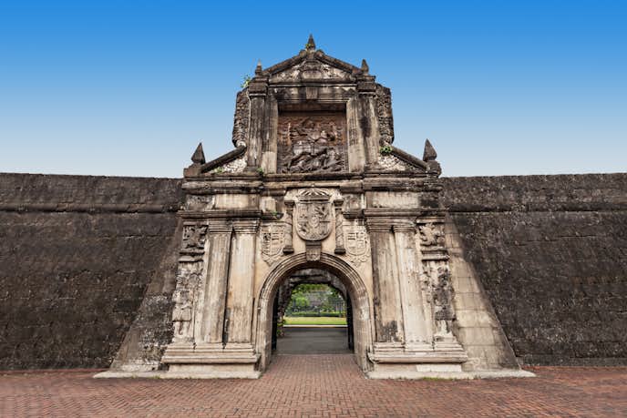 マニラでおすすめの観光地はサンチャゴ要塞
