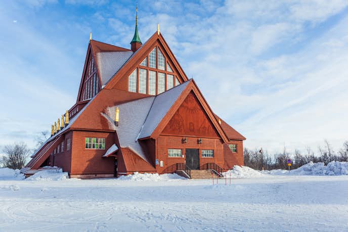 スウェーデンでおすすめの観光地はキールナ教会