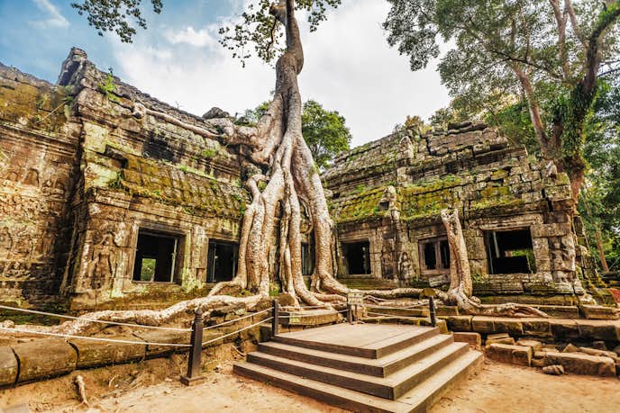カンボジアでおすすめの観光地はタプロム遺跡