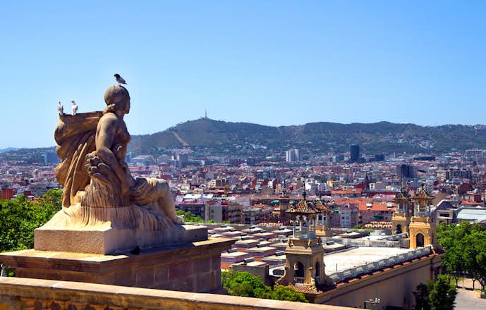 バルセロナでおすすめの観光地はモンジュイックの丘