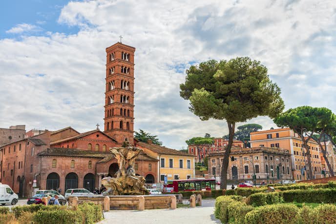 ローマでおすすめの観光地はサンタ・マリア・イン・コスメディン教会