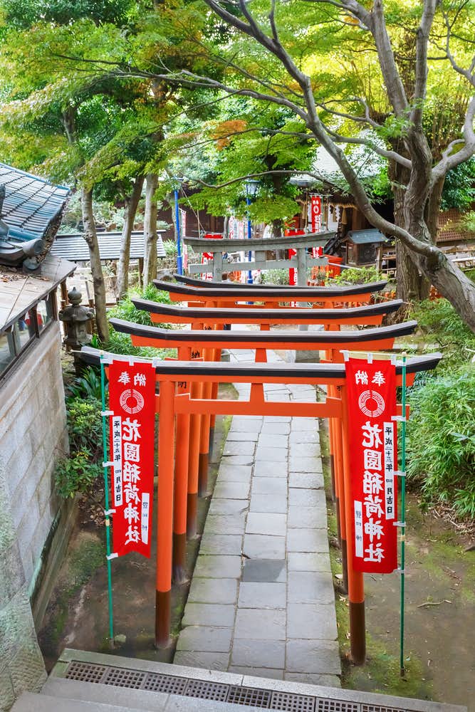 上野でおすすめの観光地は花園稲荷神社