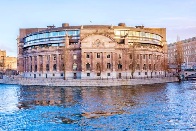 スウェーデンでおすすめの観光地は国会議事堂