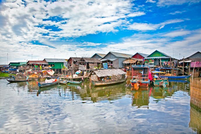 カンボジアでおすすめの観光地はトンレサップ湖