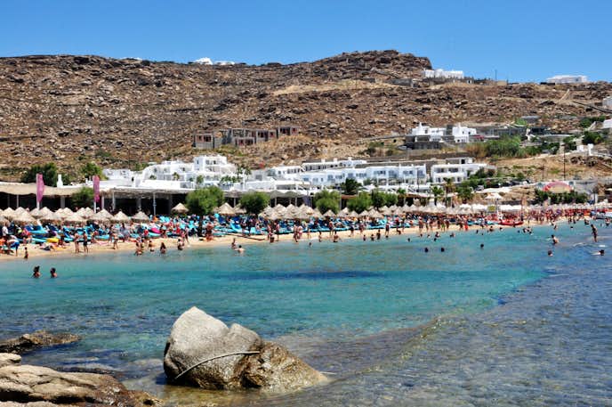 ギリシャでおすすめの観光地はパラダイス・ビーチ