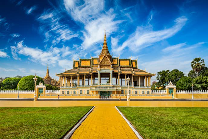 カンボジアでおすすめの観光地はカンボジア王宮